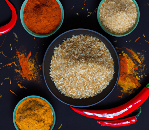 Les cuiseurs de riz et la cuisine épicée : Expérimentez avec des épices et des piments.